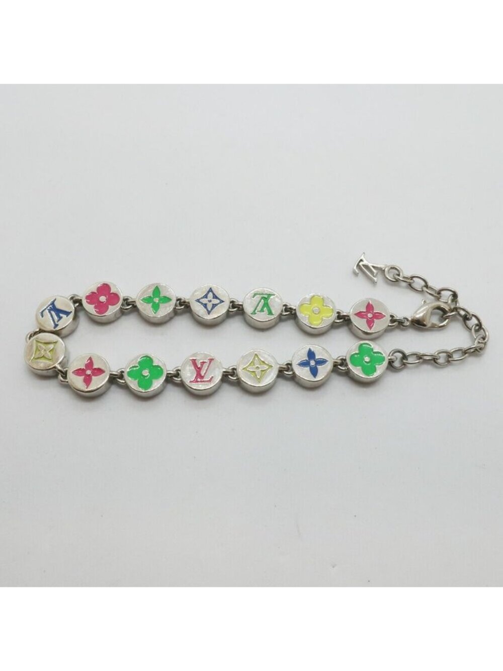 Louis Vuitton Heaven Monogram Colors Bracelet Silver - Picture 2 of 6